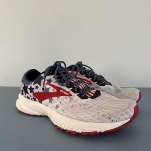 Brooks Launch 6 Old Glory Stars & Stripes USA Red/White/Blue Running Shoes